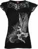 Lucid Dreams - Lace Sleeve Top - Damska